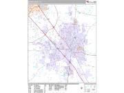 Murfreesboro <br /> Wall Map <br /> Premium Style 2025 Map