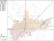 Amarillo <br /> Wall Map <br /> Premium Style 2025 Map