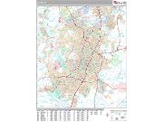 Austin <br /> Wall Map <br /> Premium Style 2025 Map