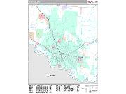 Brownsville <br /> Wall Map <br /> Premium Style 2025 Map