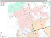 Cedar Park <br /> Wall Map <br /> Premium Style 2025 Map