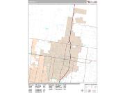 Edinburg <br /> Wall Map <br /> Premium Style 2025 Map