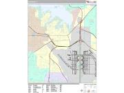 Grapevine <br /> Wall Map <br /> Premium Style 2025 Map