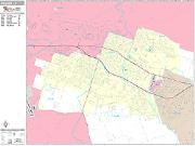 Killeen <br /> Wall Map <br /> Premium Style 2025 Map