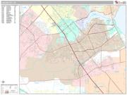 League City <br /> Wall Map <br /> Premium Style 2025 Map