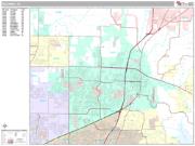 McKinney <br /> Wall Map <br /> Premium Style 2024 Map