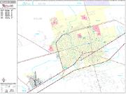 Midland <br /> Wall Map <br /> Premium Style 2025 Map