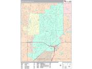 North Richland Hills <br /> Wall Map <br /> Premium Style 2025 Map