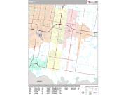 Pharr <br /> Wall Map <br /> Premium Style 2025 Map