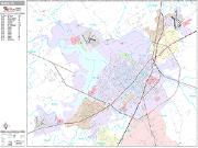 Waco <br /> Wall Map <br /> Premium Style 2025 Map