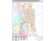 Ogden <br /> Wall Map <br /> Premium Style 2025 Map