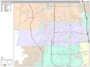 South Jordan <br /> Wall Map <br /> Premium Style 2025 Map