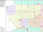 West Valley City <br /> Wall Map <br /> Premium Style 2025 Map