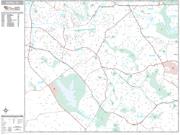 Burke <br /> Wall Map <br /> Premium Style 2025 Map