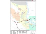 Richland <br /> Wall Map <br /> Premium Style 2025 Map