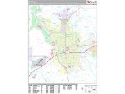 Spokane <br /> Wall Map <br /> Premium Style 2025 Map