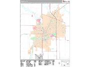 Janesville <br /> Wall Map <br /> Premium Style 2025 Map