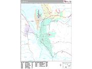 La Crosse <br /> Wall Map <br /> Premium Style 2025 Map