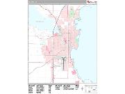 Oshkosh <br /> Wall Map <br /> Premium Style 2025 Map