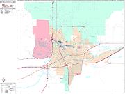 Cheyenne <br /> Wall Map <br /> Premium Style 2025 Map