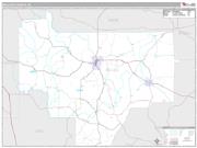 Bullock County, AL <br /> Wall Map <br /> Premium Style 2025 Map