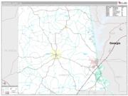 Chambers County, AL <br /> Wall Map <br /> Premium Style 2025 Map