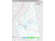 Cherokee County, AL <br /> Wall Map <br /> Premium Style 2025 Map