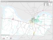 Colbert County, AL <br /> Wall Map <br /> Premium Style 2025 Map