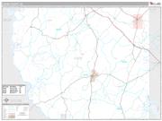 Coosa County, AL <br /> Wall Map <br /> Premium Style 2025 Map