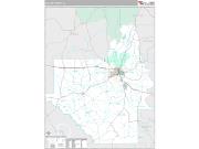 Dallas County, AL <br /> Wall Map <br /> Premium Style 2025 Map