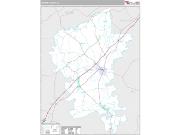 Greene County, AL <br /> Wall Map <br /> Premium Style 2025 Map