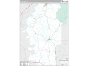 Hale County, AL <br /> Wall Map <br /> Premium Style 2025 Map