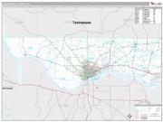 Lauderdale County, AL <br /> Wall Map <br /> Premium Style 2025 Map