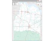 Lawrence County, AL <br /> Wall Map <br /> Premium Style 2025 Map