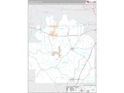 Lowndes County, AL <br /> Wall Map <br /> Premium Style 2025 Map