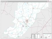 Monroe County, AL <br /> Wall Map <br /> Premium Style 2025 Map