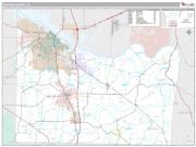 Morgan County, AL <br /> Wall Map <br /> Premium Style 2025 Map