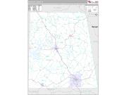 Randolph County, AL <br /> Wall Map <br /> Premium Style 2025 Map