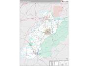 Talladega County, AL <br /> Wall Map <br /> Premium Style 2025 Map