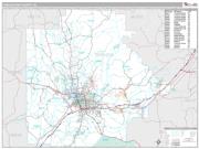 Tuscaloosa County, AL <br /> Wall Map <br /> Premium Style 2025 Map