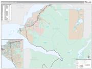 Anchorage County, AK <br /> Wall Map <br /> Premium Style 2025 Map