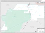 Denali County, AK <br /> Wall Map <br /> Premium Style 2025 Map