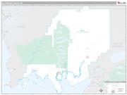 Dillingham County, AK <br /> Wall Map <br /> Premium Style 2025 Map