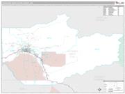 Fairbanks North Star County, AK <br /> Wall Map <br /> Premium Style 2025 Map