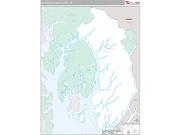 Ketchikan Gateway County, AK <br /> Wall Map <br /> Premium Style 2025 Map