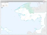 Nome County, AK <br /> Wall Map <br /> Premium Style 2025 Map