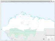 North Slope County, AK <br /> Wall Map <br /> Premium Style 2025 Map