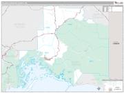 Valdez-Cordova County, AK <br /> Wall Map <br /> Premium Style 2025 Map
