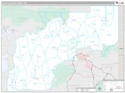 Yukon-Koyukuk County, AK <br /> Wall Map <br /> Premium Style 2025 Map