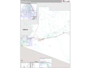 Yuma County, AZ <br /> Wall Map <br /> Premium Style 2025 Map